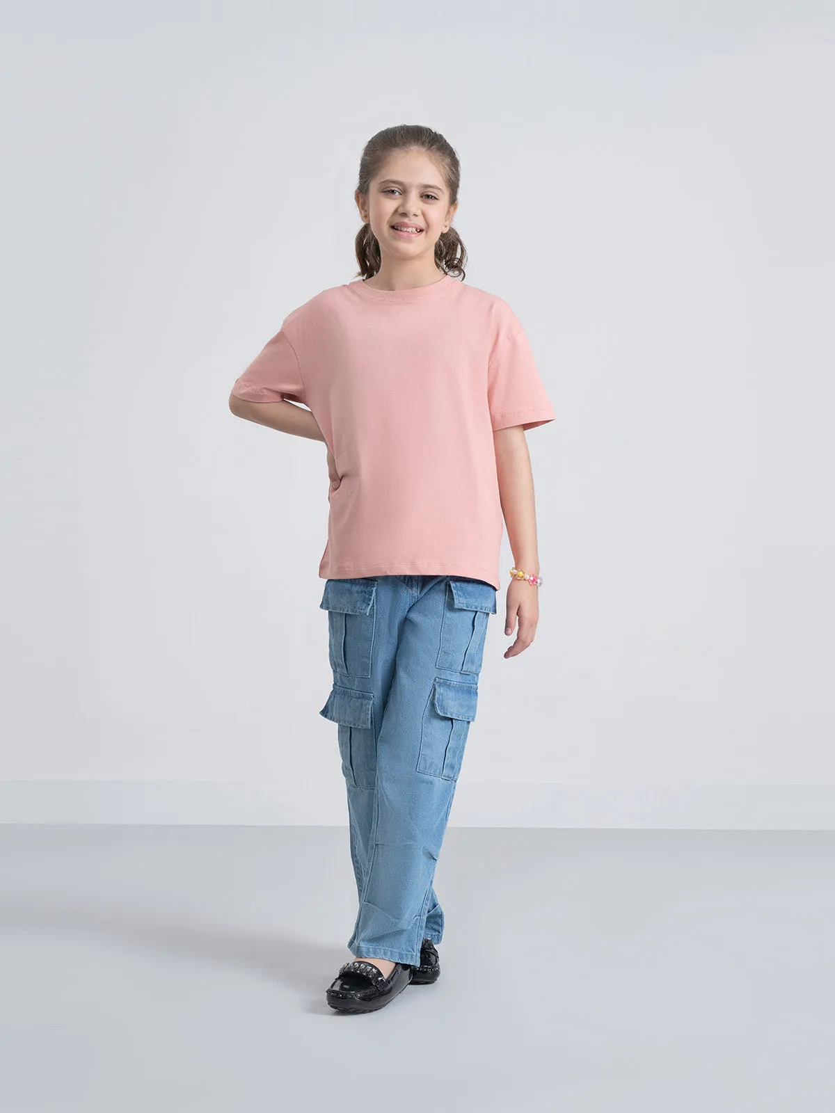 "GAVYN" Stylish Cargo Fit  Denim Pant