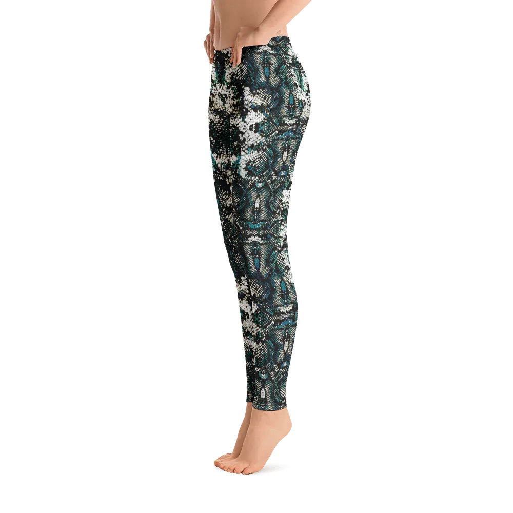 Rainforest Snakeskin Leggings