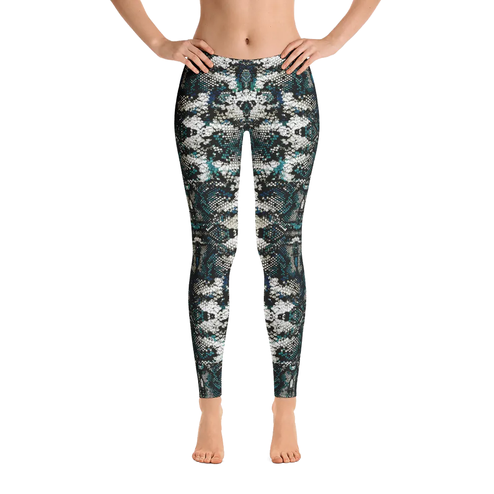 Rainforest Snakeskin Leggings