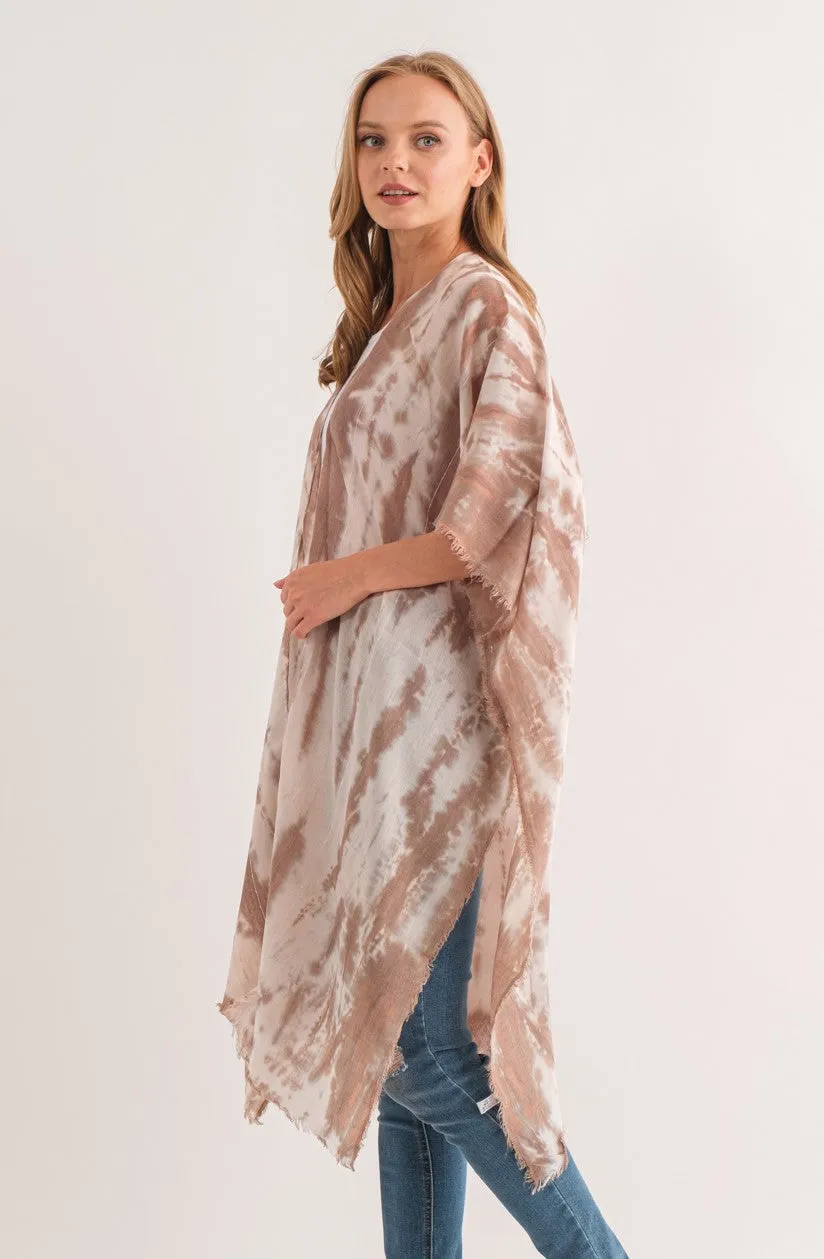 RAJ CAROL HAZELNUT KIMONO
