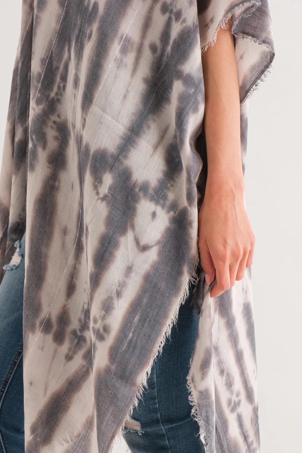 RAJ CAROL SMOKE KIMONO