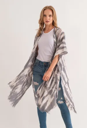 RAJ CAROL SMOKE KIMONO