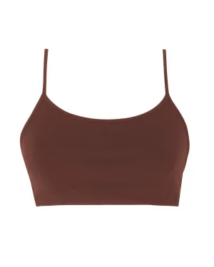 SINCERE Bra Top | Maroon