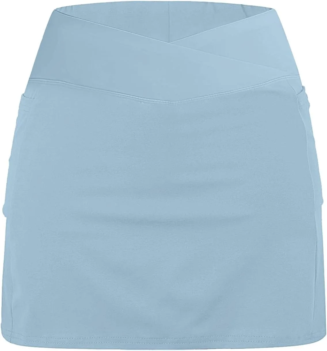 Skorts for Women with Pockets High Waist Tummy Control Womens Yoga Shorts Casual Athletic Tennis Mini Short Skirts
