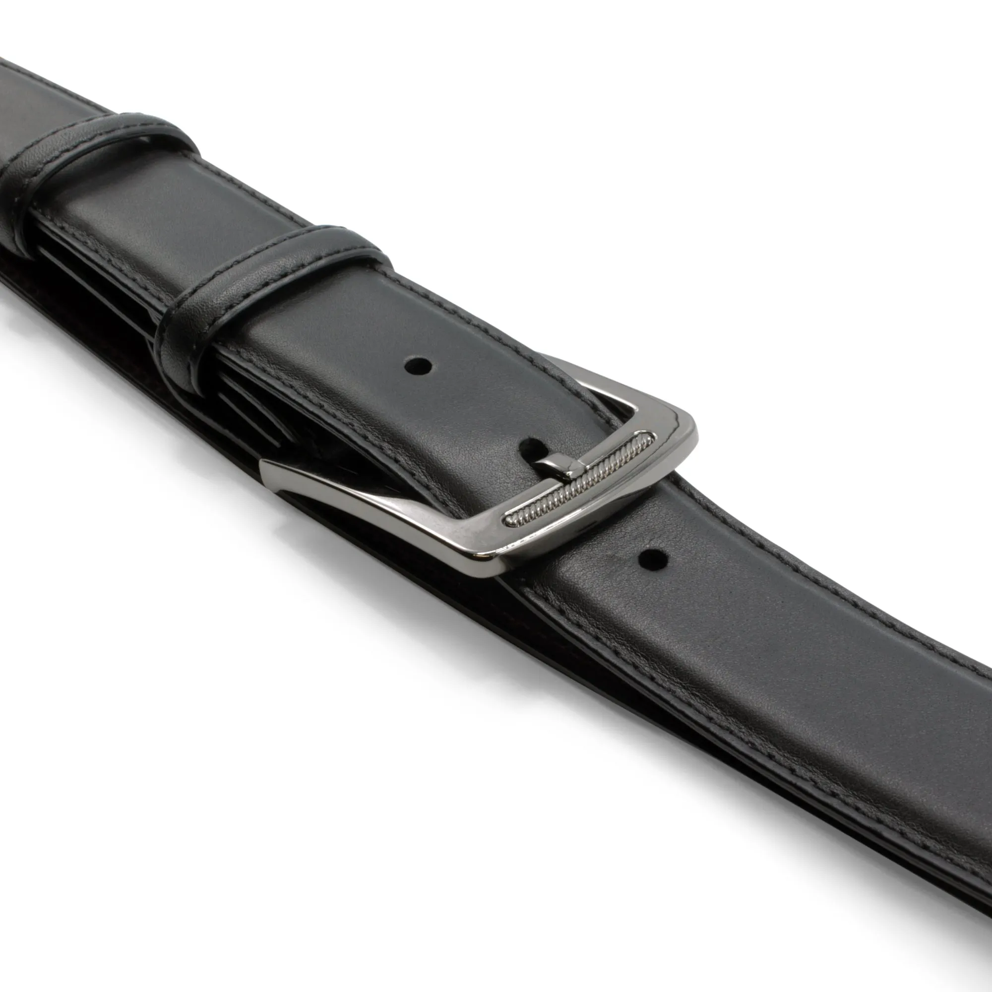 Sleek Rope Detail Prong Buckle 35mm