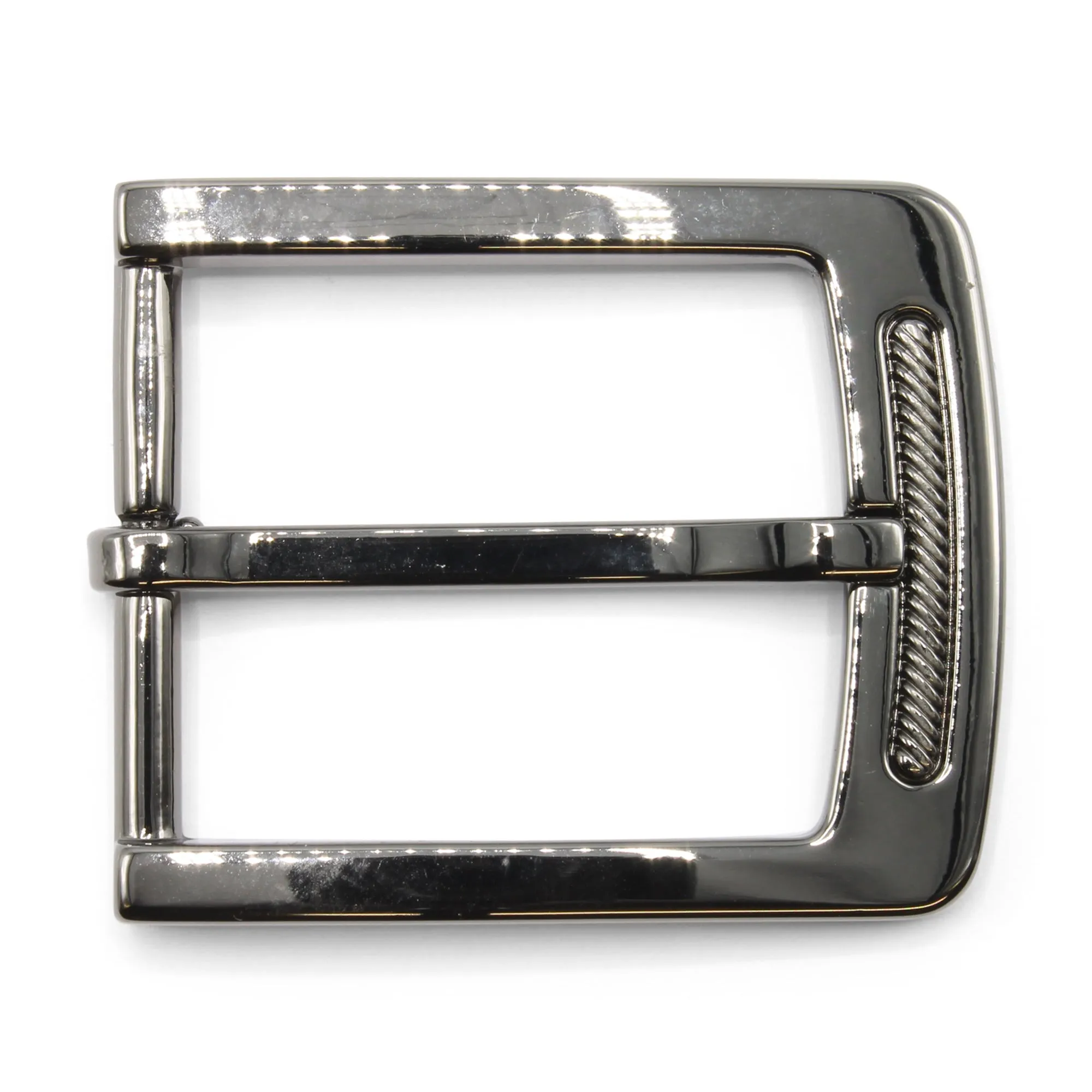 Sleek Rope Detail Prong Buckle 35mm
