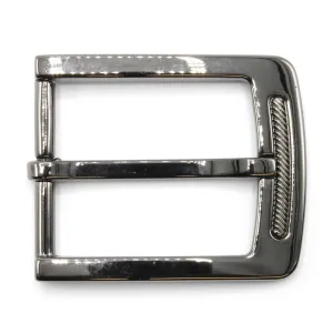 Sleek Rope Detail Prong Buckle 35mm