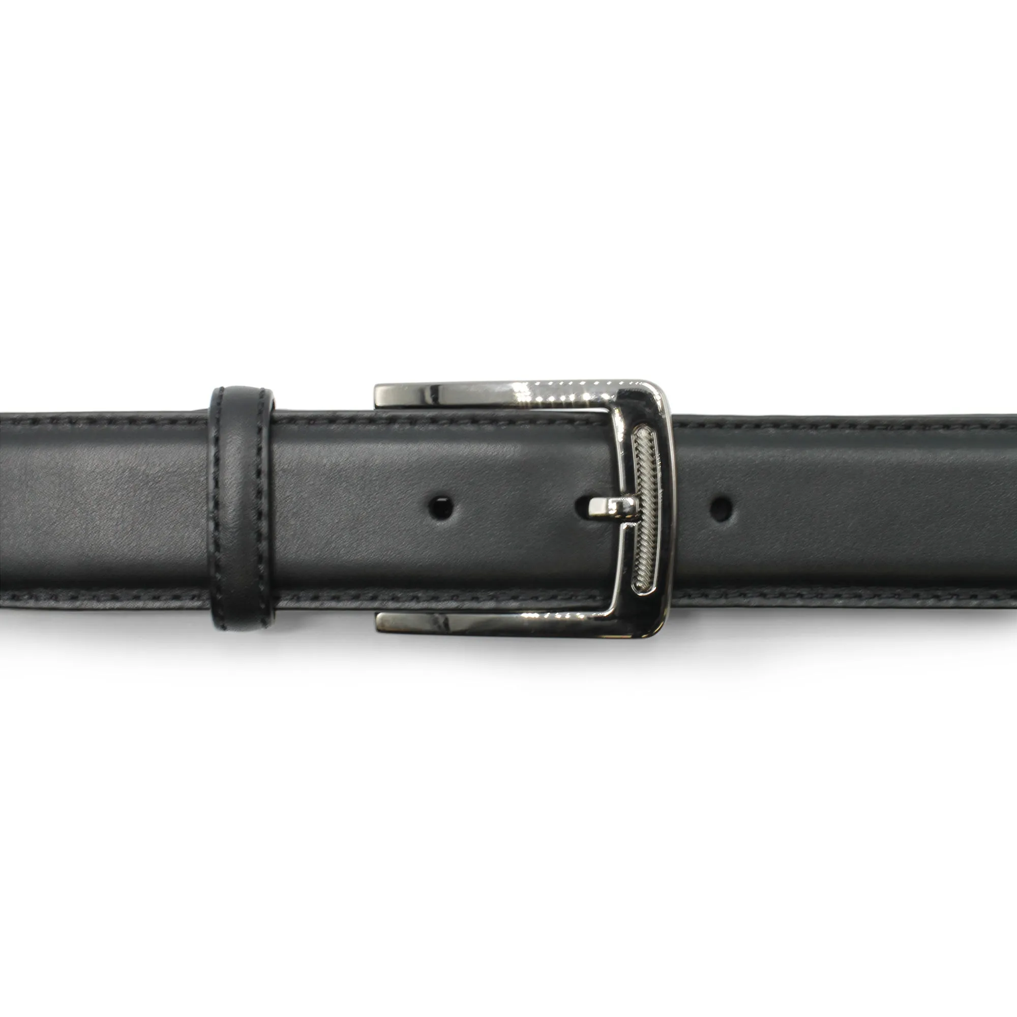 Sleek Rope Detail Prong Buckle 35mm