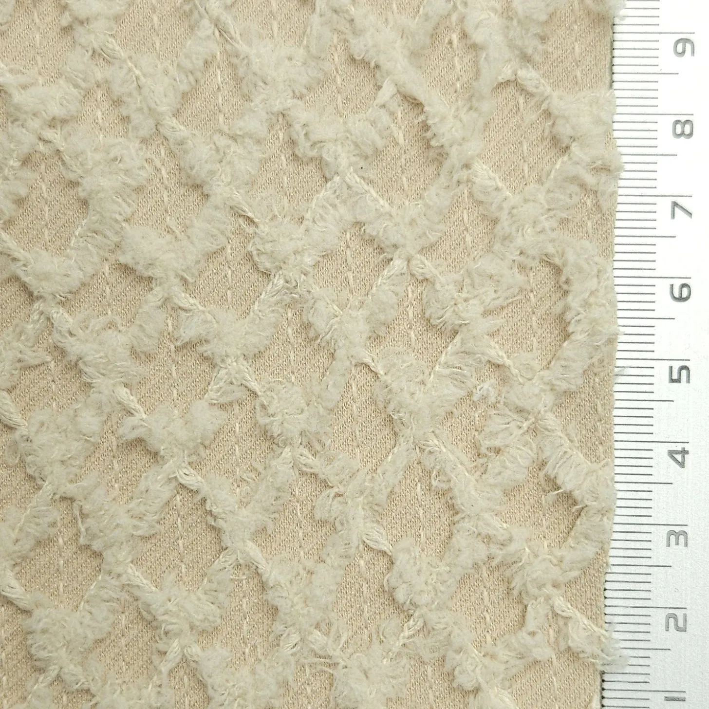 Solid Diamond Polyester Spandex Knit Fabric - FAB1582