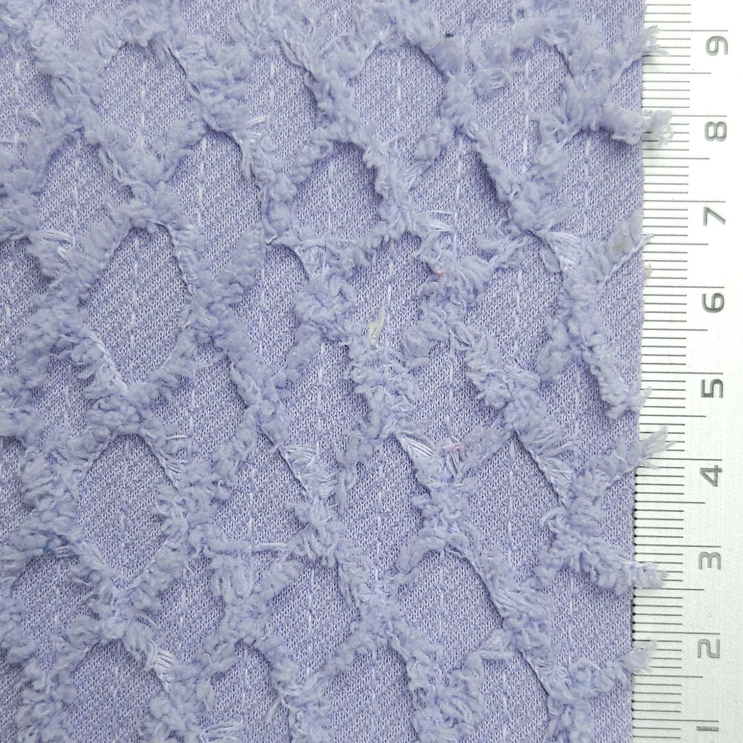 Solid Diamond Polyester Spandex Knit Fabric - FAB1582