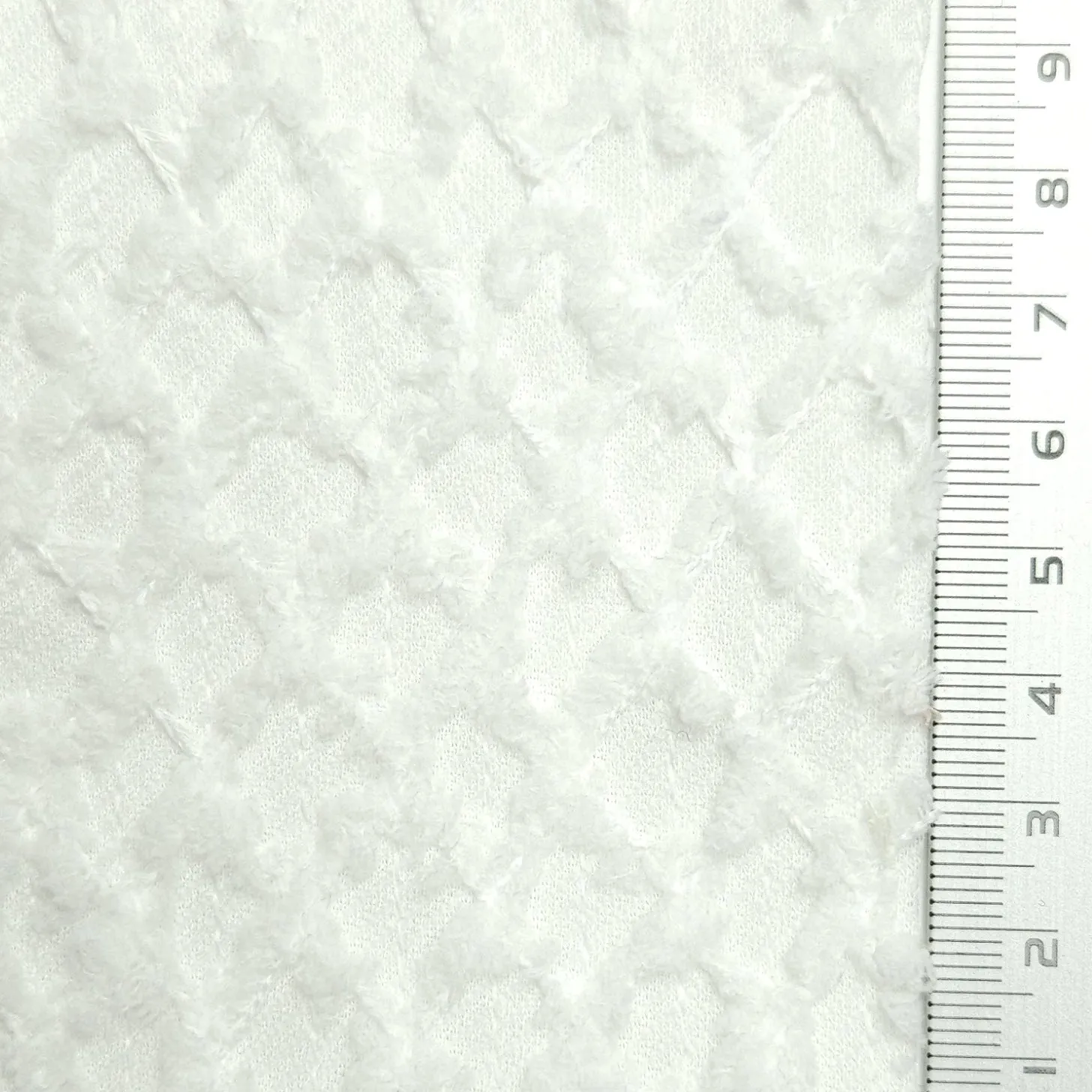 Solid Diamond Polyester Spandex Knit Fabric - FAB1582