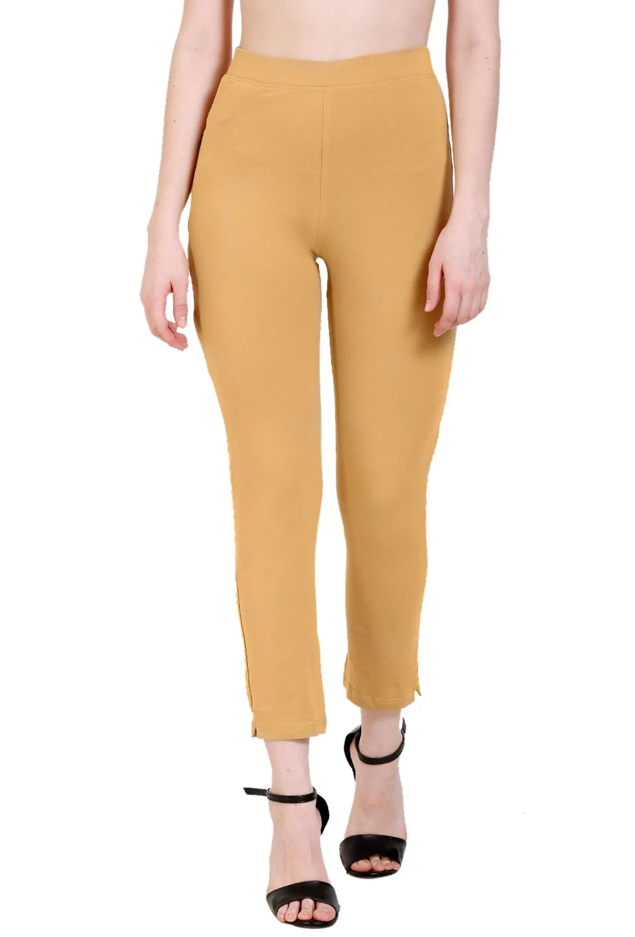 Sona Women's/Girl's International Soft  Cotton Regular Fit Straight Pants/Trouser-Red