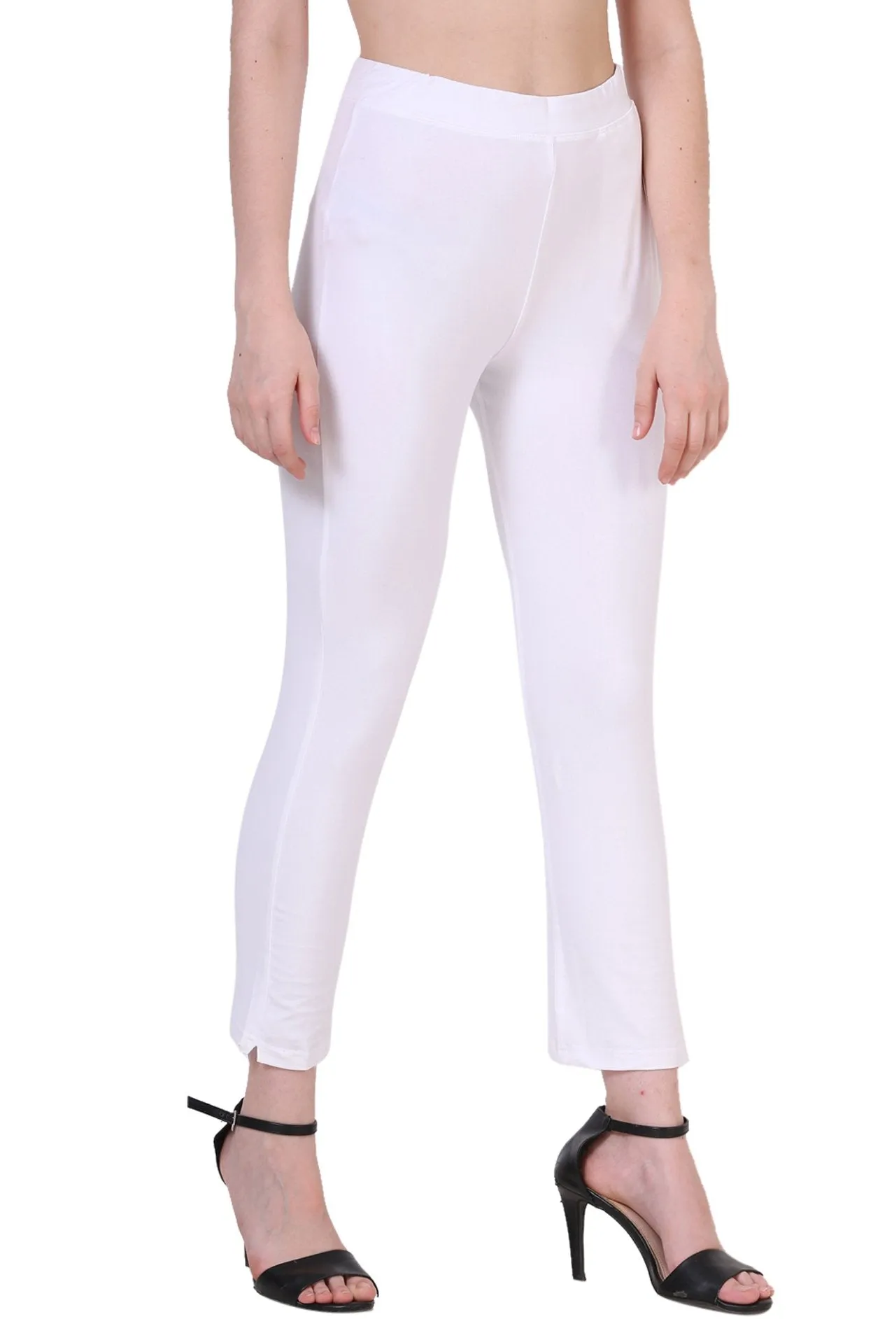 Sona Women's/Girl's International Soft  Cotton Regular Fit Straight Pants/Trouser-Red