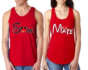 Soul & Mate Couple Matching Tank Tops – Comfortable & Stylish | Sold Separately in Unisex Sizes