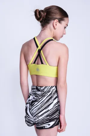 Sports Bra in Yellow