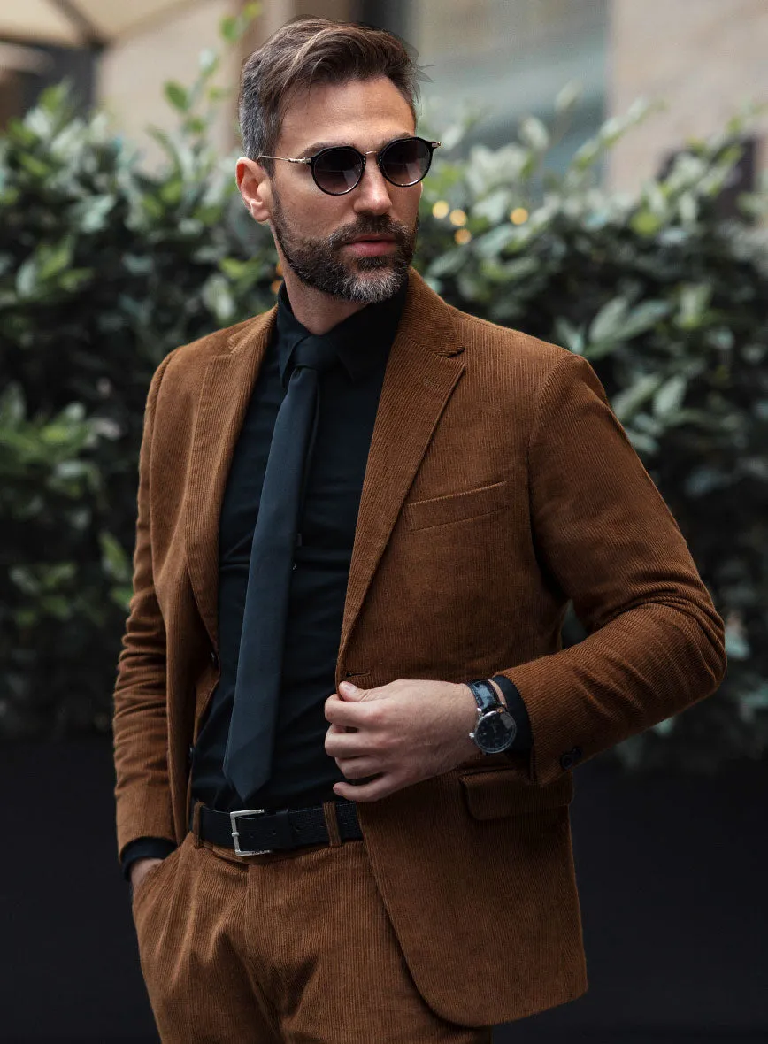 Spring Brown Corduroy Jacket