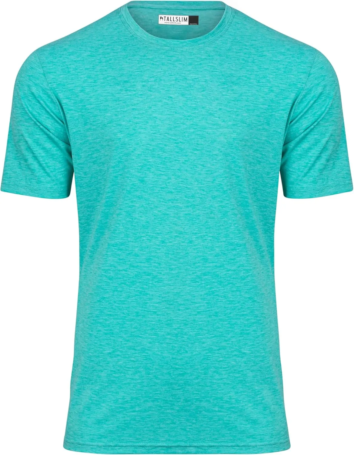 TallSlim Men's Tall Slim-Fit Short Sleeve Crewneck T-Shirt - Extra Long, Slim Fit, Preshrunk Easy Care