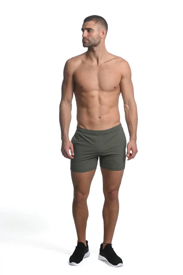 Textured Stretch Performance Shorts