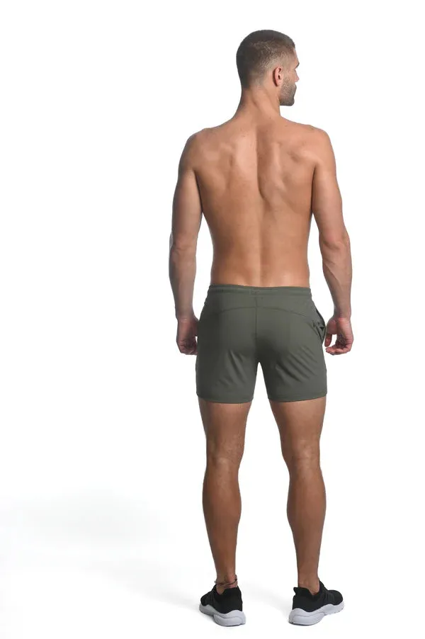 Textured Stretch Performance Shorts