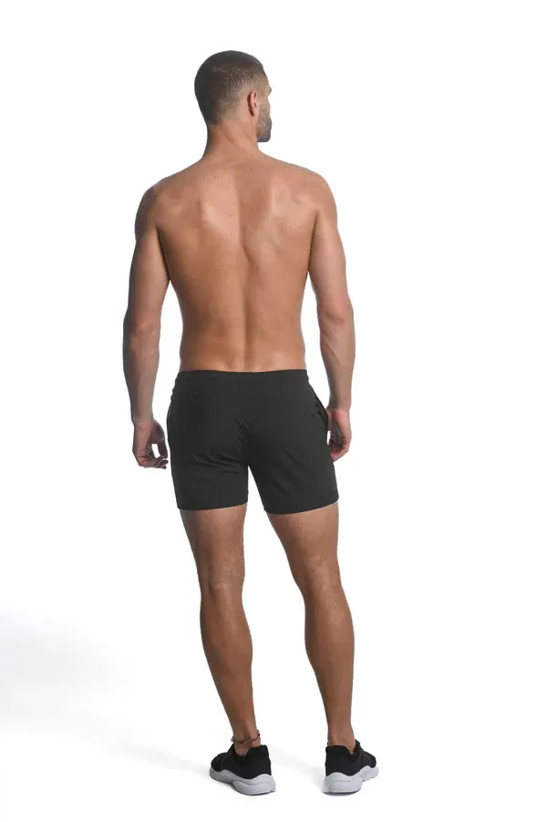 Textured Stretch Performance Shorts