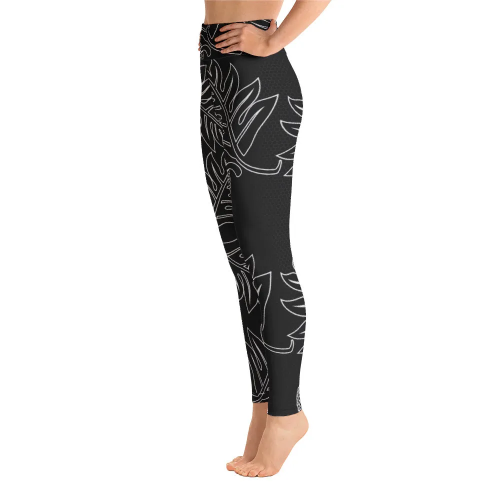 Ulu Wahine Full Length High Waisted Legging