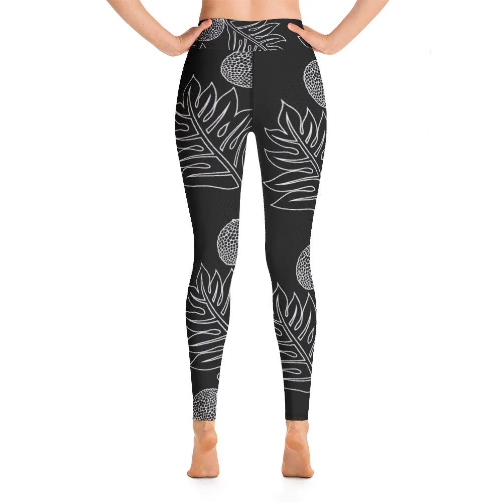 Ulu Wahine Full Length High Waisted Legging