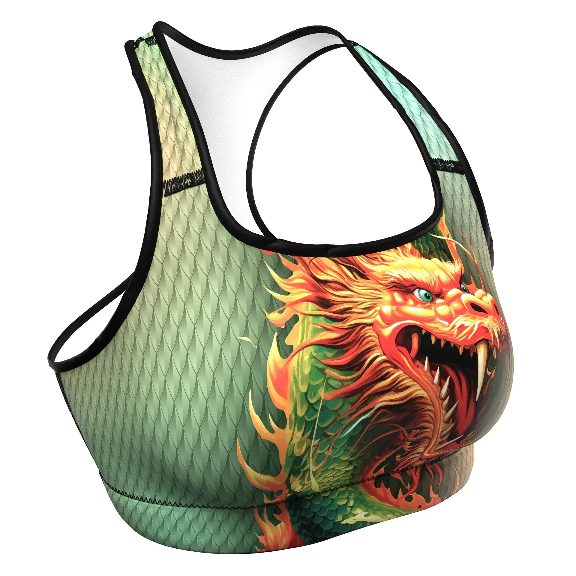 Voxpell Flying Dragon (Sports Bra) Martial Warrior