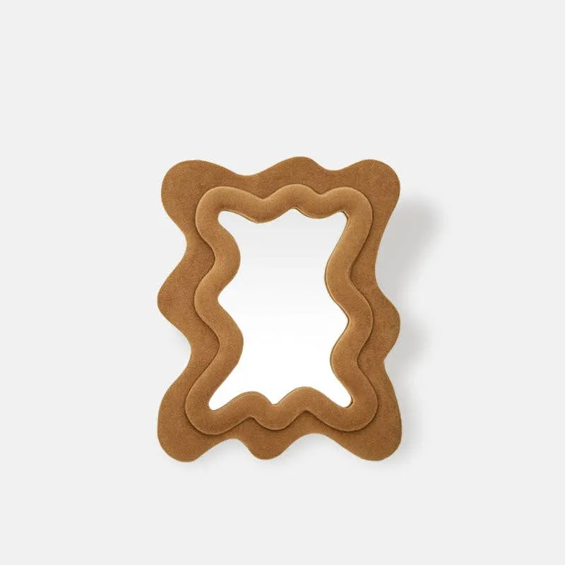 Wavy Velvet Mirror