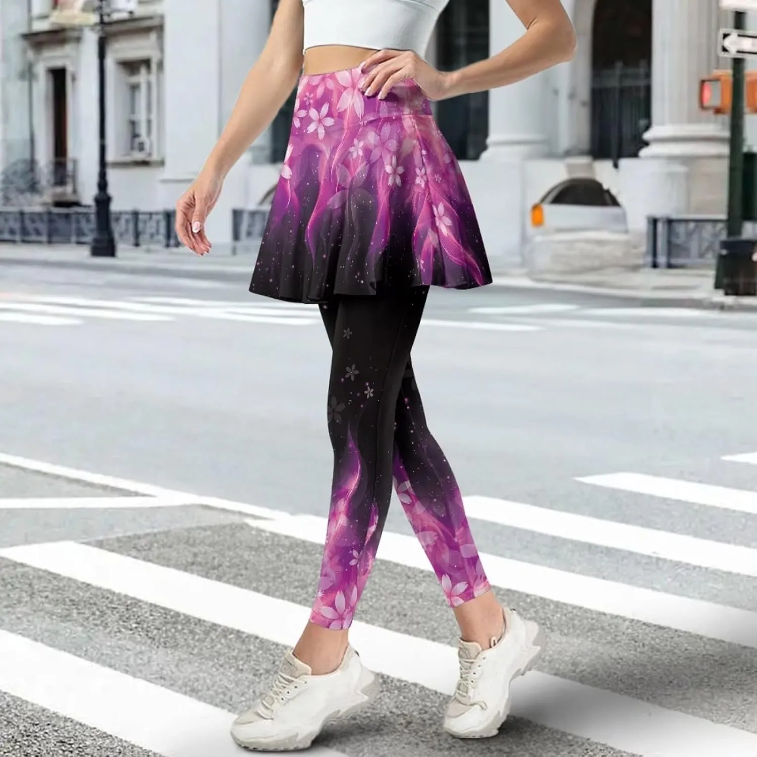 Women's Athletic Skirts with Pockets High Waisted Skirt Yoga Pleated Golf Tennis Skort Activewear for XS-3XL