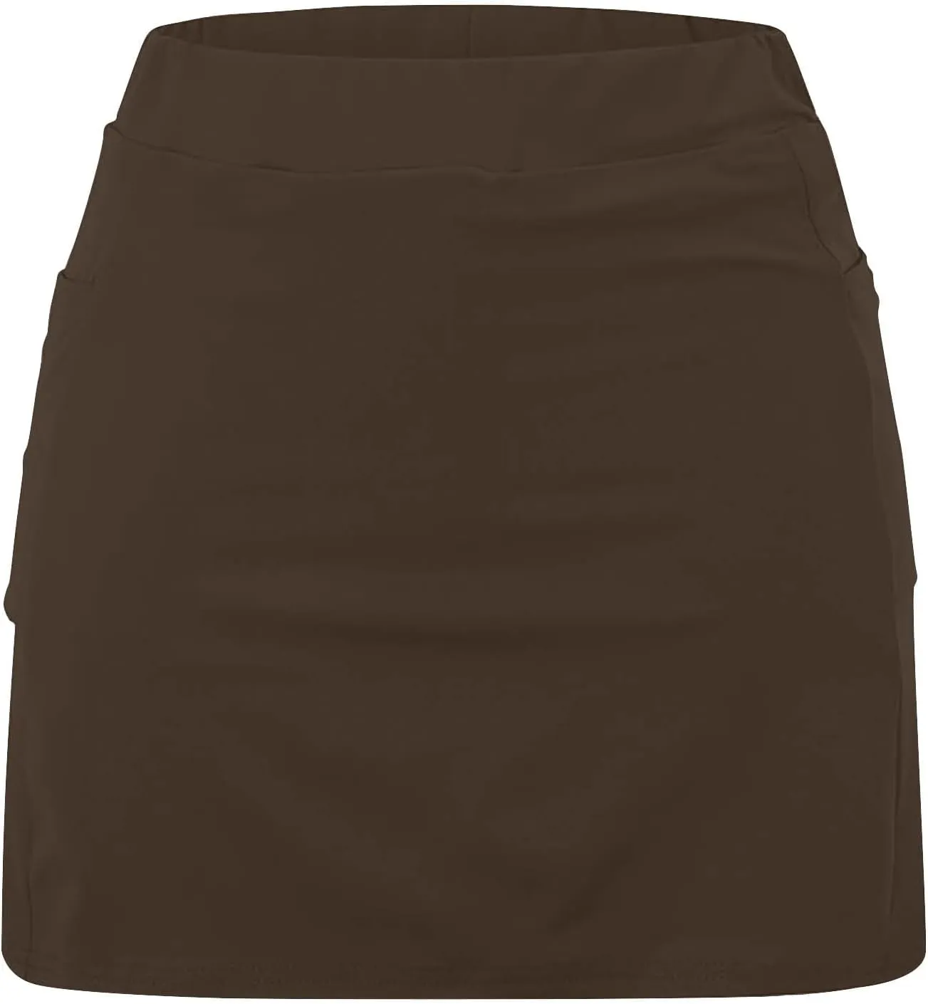Women's Shorts Skirt Solid Mid-Rise Sports Fitness Casual Layered Shorts Thigh High Casual Exercise Pants 2025