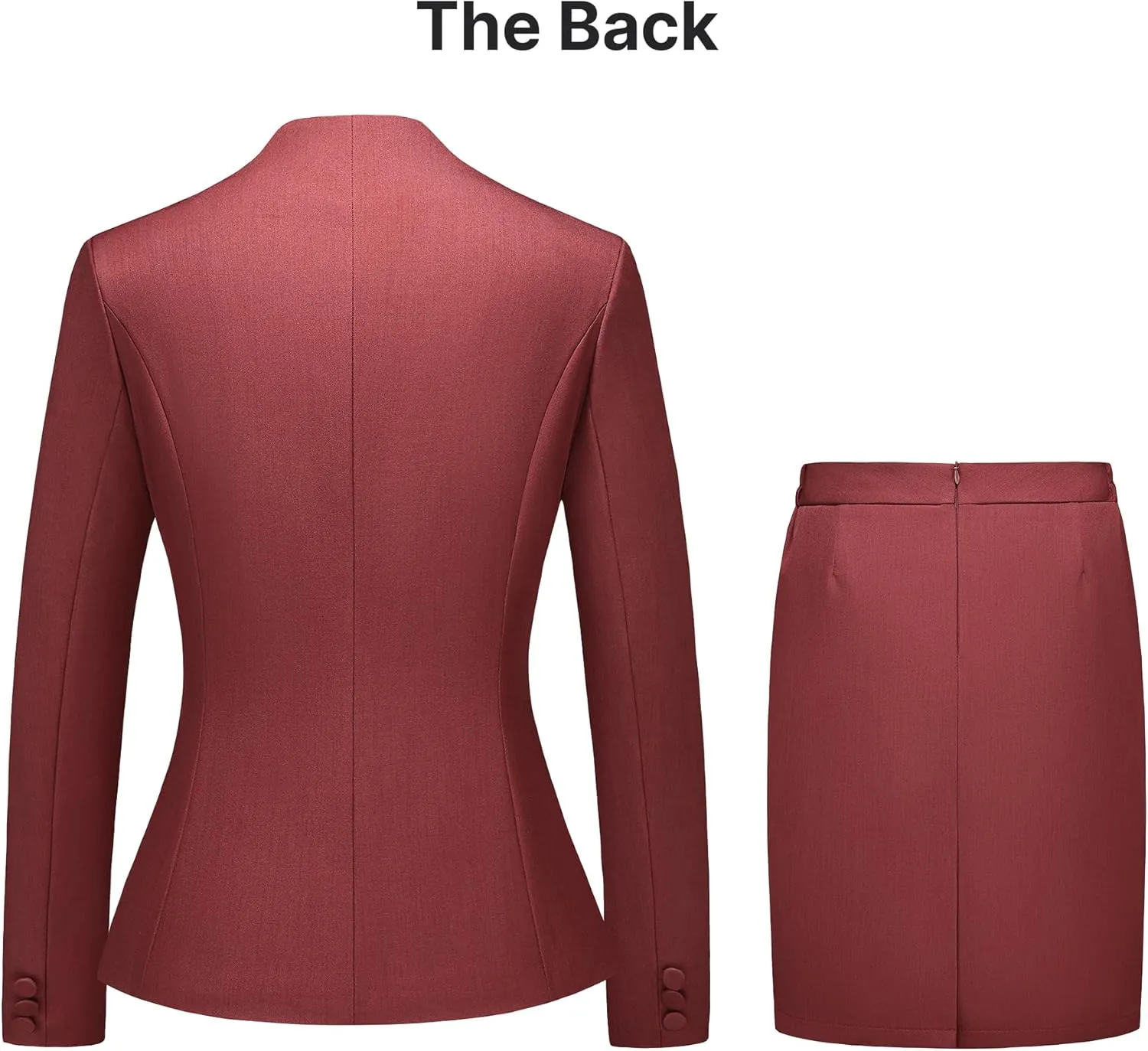 Women's Skirt Suit 2 Piece Set Business Office Suits for Women Dressy Professional Outfits