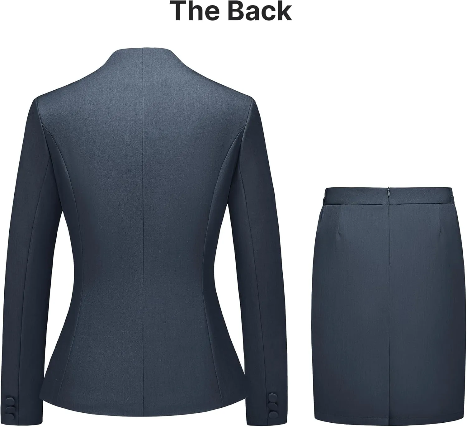 Women's Skirt Suit 2 Piece Set Business Office Suits for Women Dressy Professional Outfits