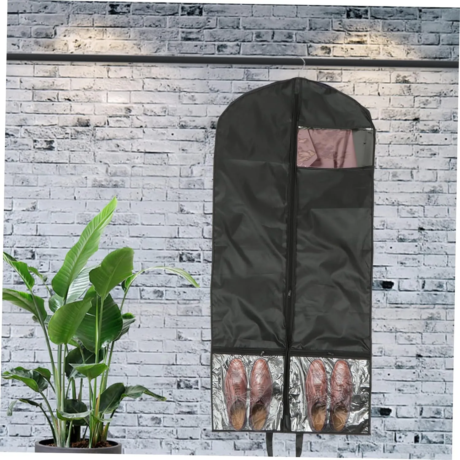 Zerodeko 2 Pcs Sturdy Suit Bag Fashionable Coat Bag Clothes Multipurpose Storage Organize Your Wardrobe