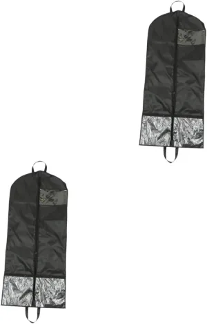 Zerodeko 2 Pcs Sturdy Suit Bag Fashionable Coat Bag Clothes Multipurpose Storage Organize Your Wardrobe